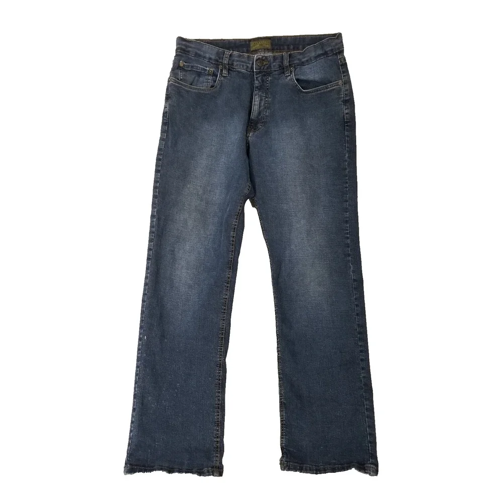 Urban Star Jeans Mens 36x30 Blue Denim Straight Leg Stretch‎ Classic Fit Pants